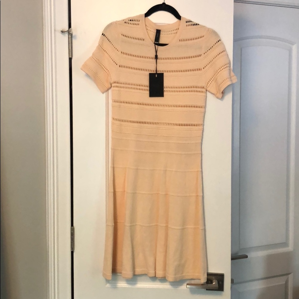 Y.A.S Nude/peach-ish Skater dress